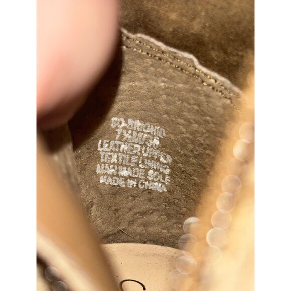 Sole Society Taupe Suede Ankle Boots With Wraparound Strap & Side Zipper - Picture 7 of 11